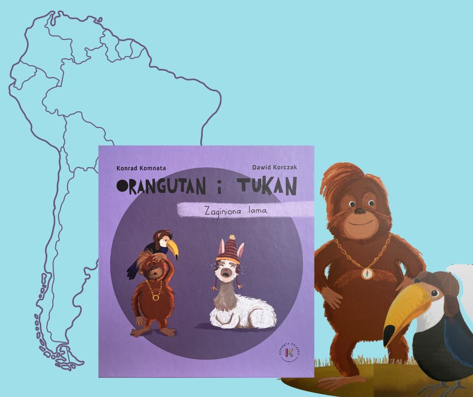 Orangutan i Tukan