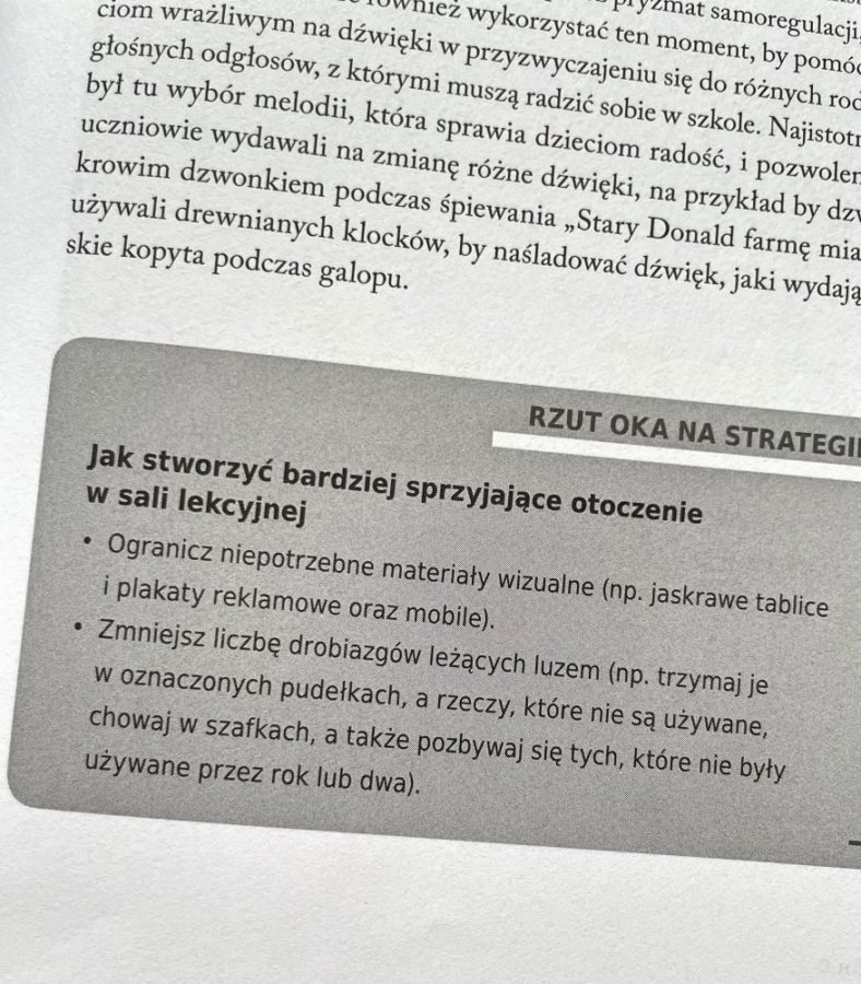 Samoregulacja w szkole