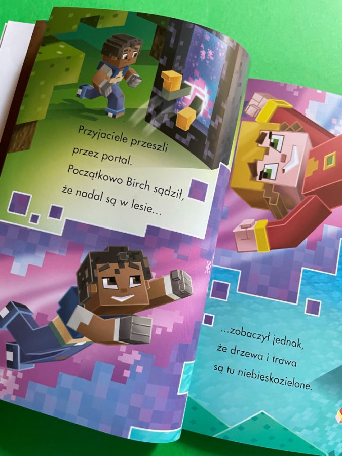 Minecraft Tryb Czytania