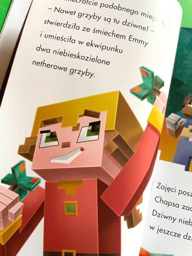 Minecraft Tryb Czytania