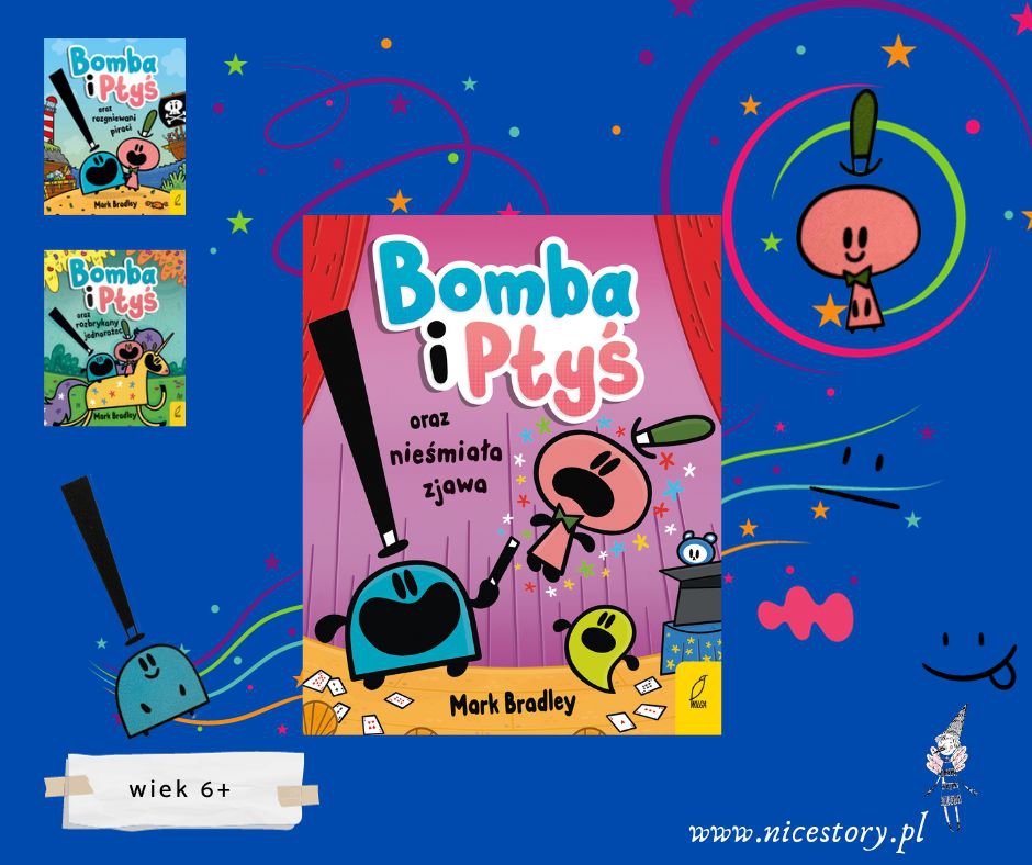 Bomba i Ptyś komiksowe przygody