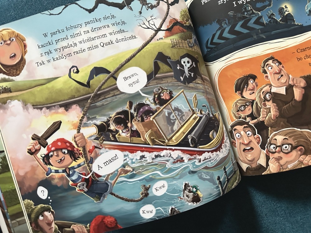 Książka o piratach dla dzieci