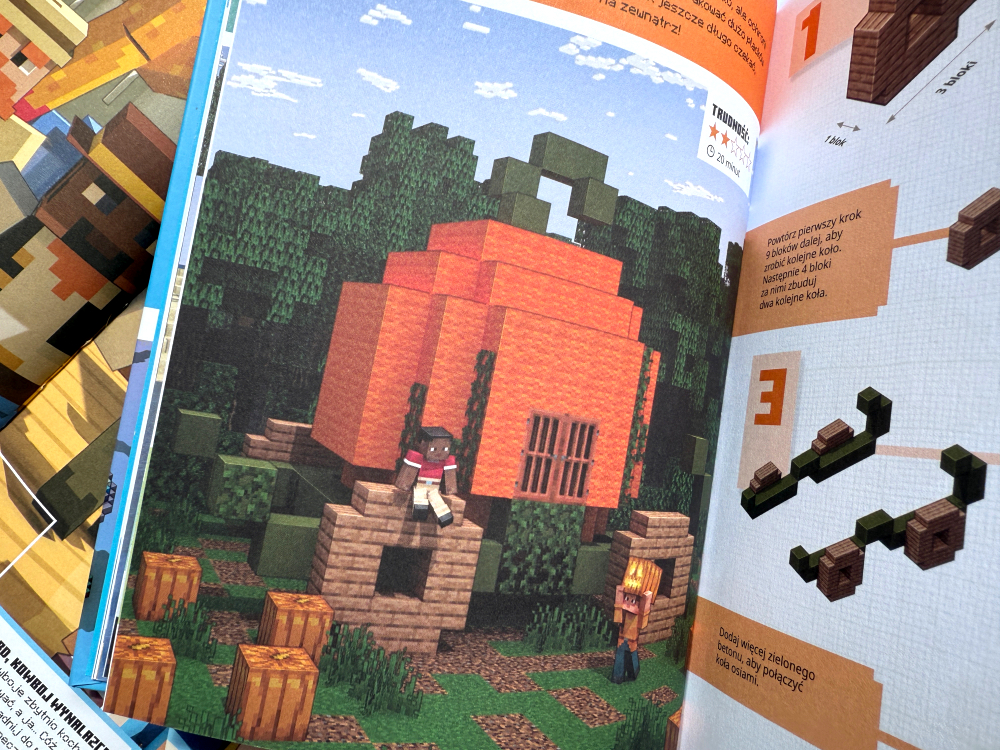 Obrazek w Minecraft budowla