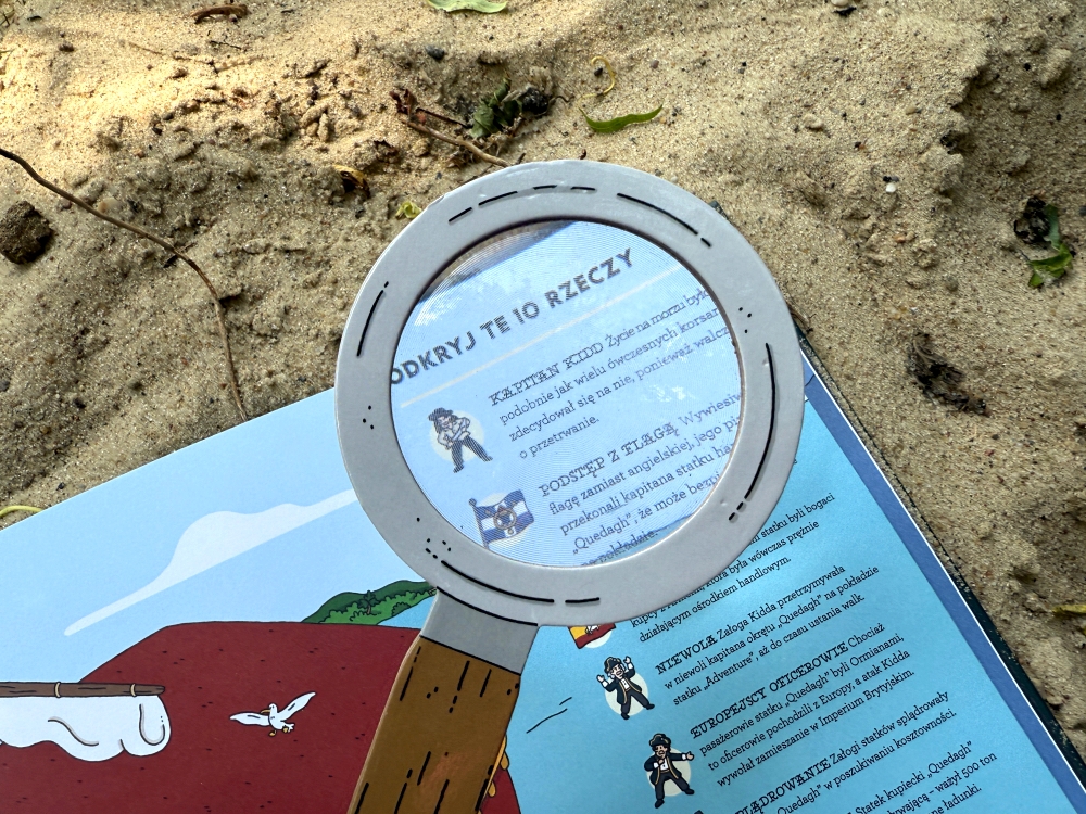 Wyszukiwanka edukacyjna dla dzieci o piratach
