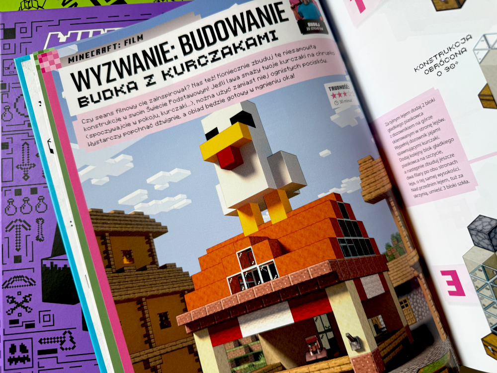Zadanie konstrukcyjne z książki - Budka z kurczakami