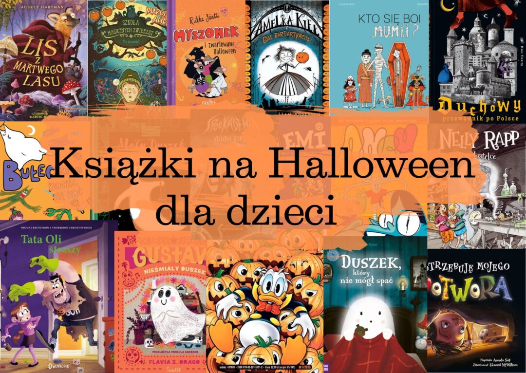 Książki dla dzieci na Halloween