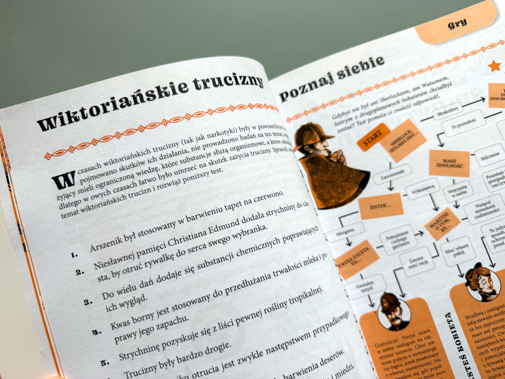 wiktoriańskie trucizny i eksperymenty w książce Sherlock Holmes Zagadki i tajemnice detektywa