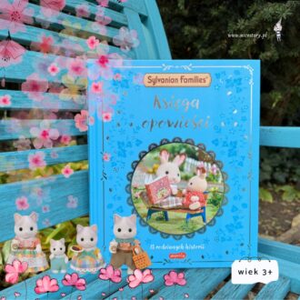 Okładka książki Sylvanian Families. Księga Opowieści – rodzinne historie o króliczkach i kotkach.