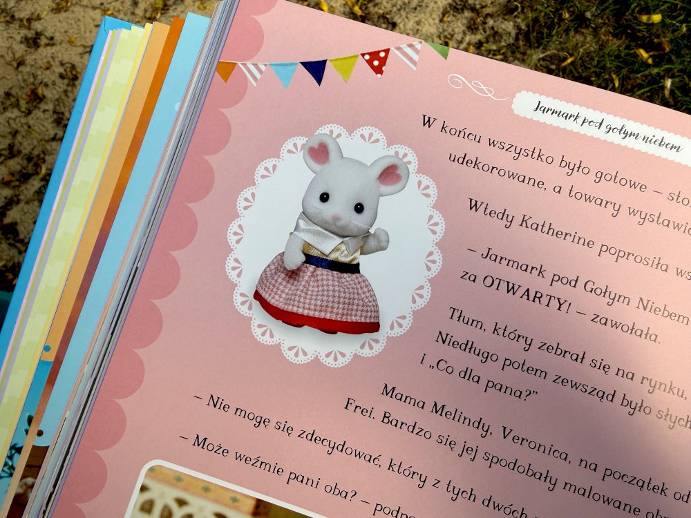 Mała bohaterka rodziny Sylvanian Families - Kaatherine  z rodziny piankowych myszek.