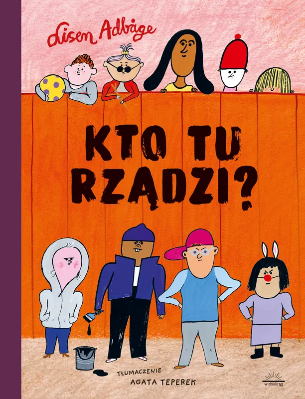 Kto tu rządzi okładka książki dla dzieci o władzy