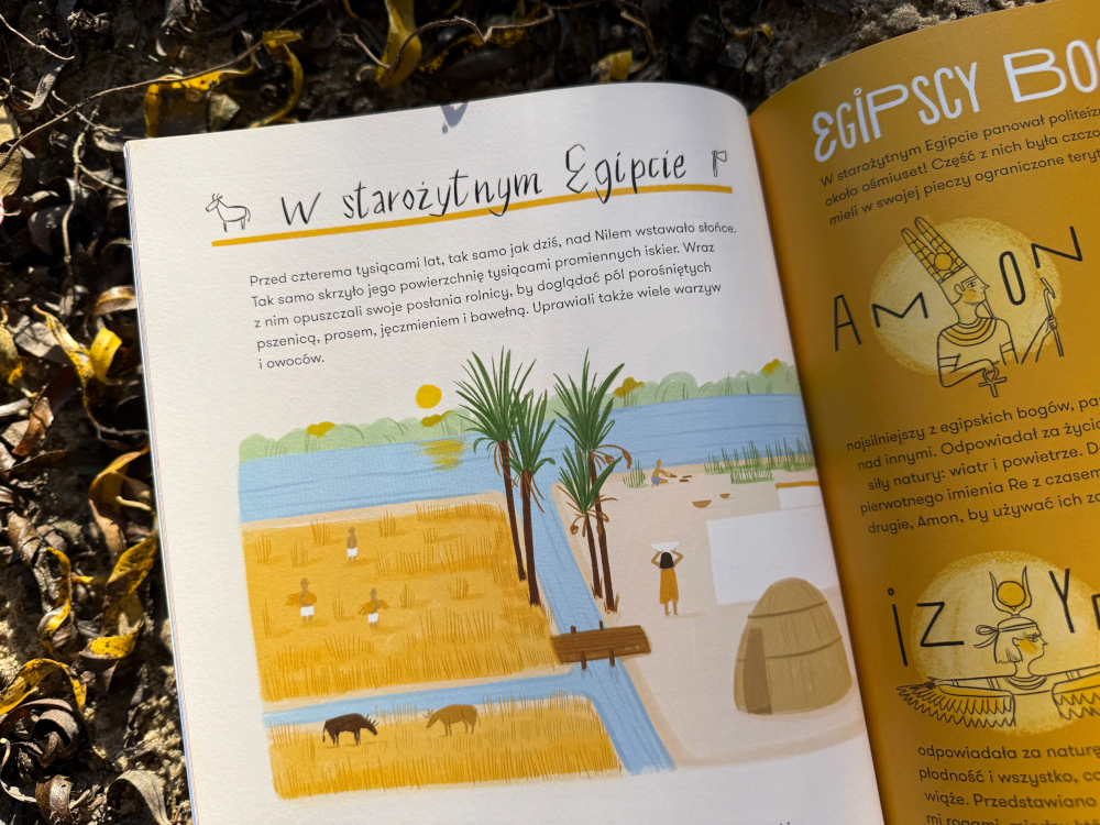 Ilustracja kotów w starożytnym Egipcie – świątynie, hieroglify i koty czczone jako boskie stworzenia.