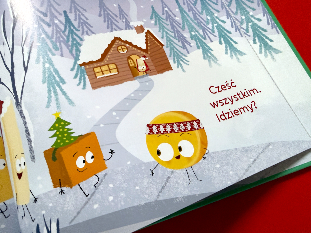 Strona z książki „Wielki Ser i Święta Stulecia” z ilustracją pełną detali.