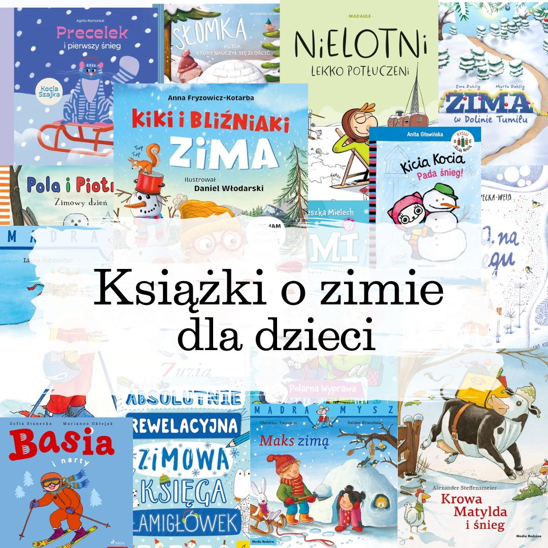 Zestawienie książki o zimie dla dzieci