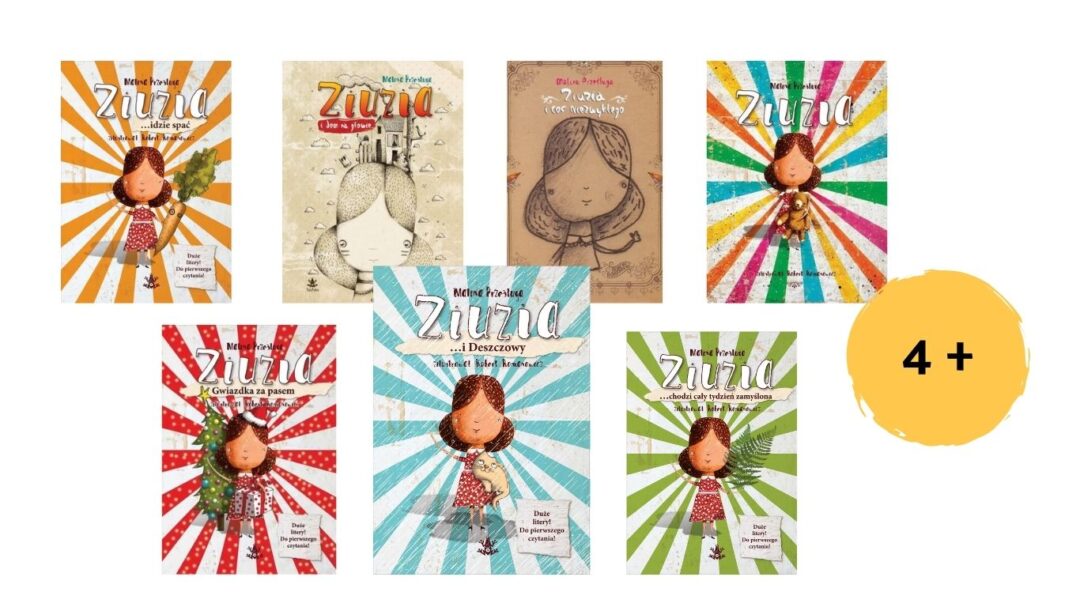 Ziuzia seria książek dla przedszkolaków