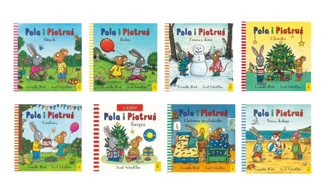 serie książek dla przedszkolaka - pola i Piotruś