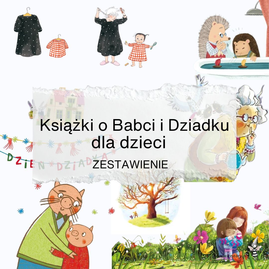 książek o babci i dziadku dla dzieci