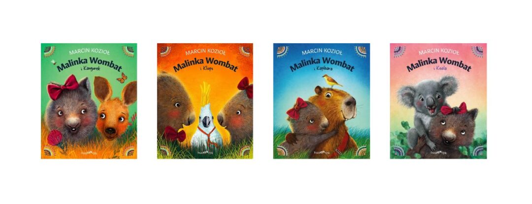Malinka Wombat - seria książek dla dzieci o emocjach i przyrodzie