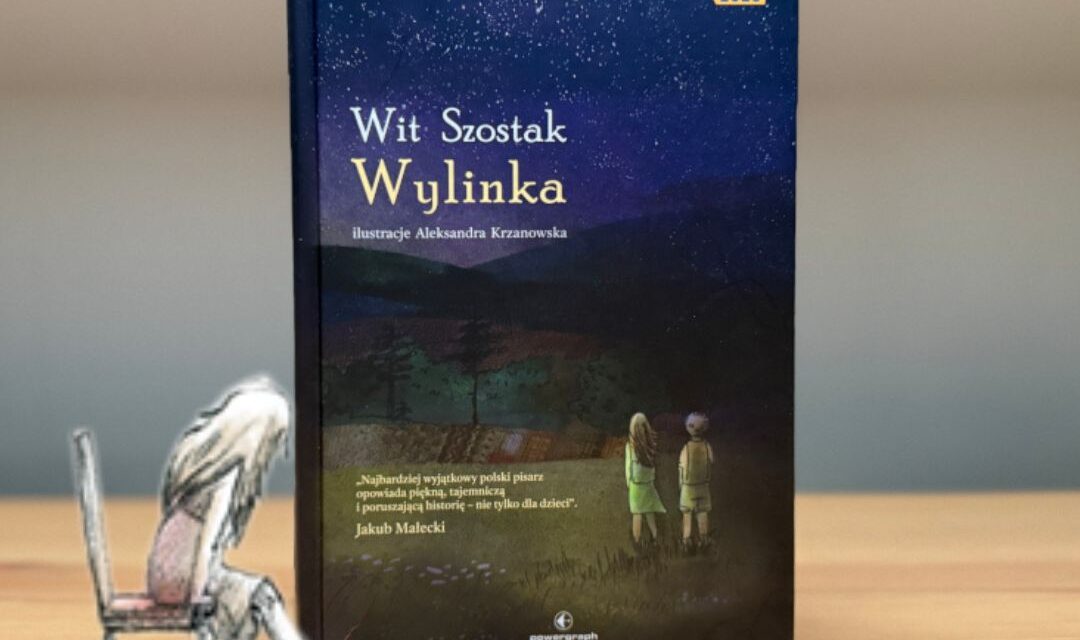 Okładka książki „Wylinka” – refleksyjna powieść dla dzieci o samotności i emocjach, utrzymana w stonowanej, nastrojowej kolorystyce