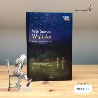 Okładka książki „Wylinka” – refleksyjna powieść dla dzieci o samotności i emocjach, utrzymana w stonowanej, nastrojowej kolorystyce