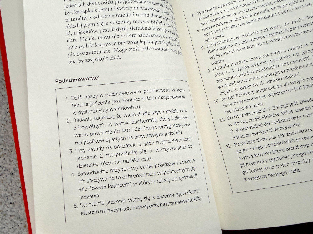 Podsumowanie książki Sztuka obrony przed gównianym jedzeniem – kluczowe wnioski