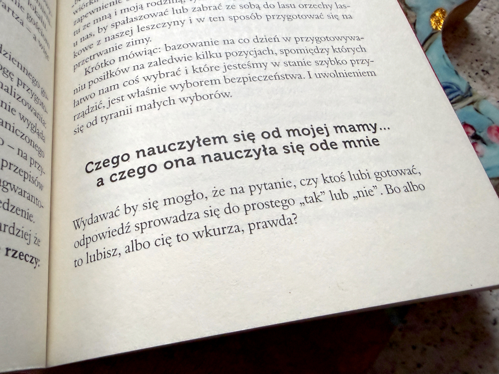 Czego nauczyłem się od mamy - książka o jedzeniu