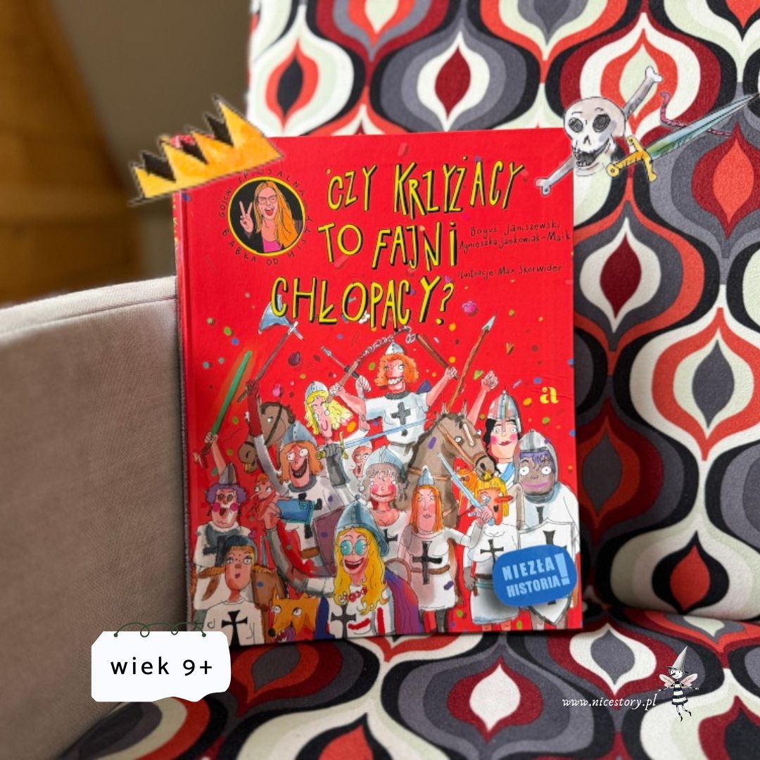 Okładka książki Czy Krzyżacy to fajni chłopacy? – komiks historyczny dla dzieci i nastolatków