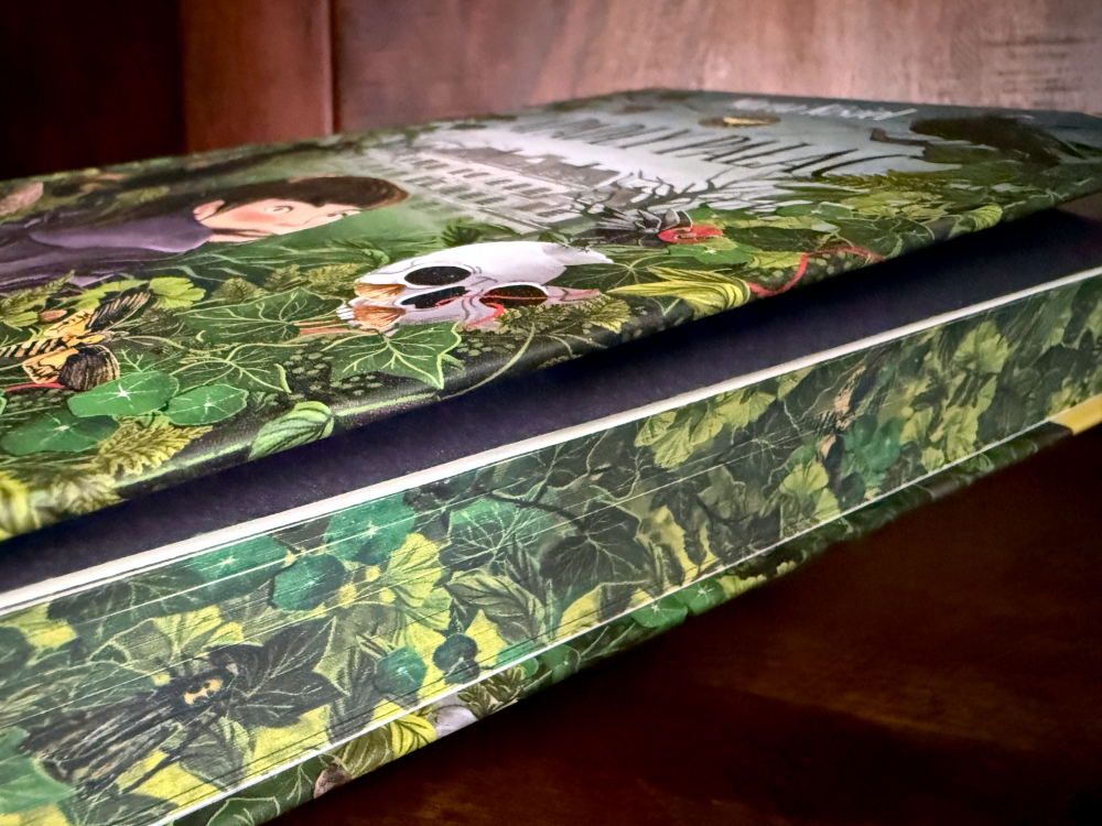 Barwiony grzbiet książki dla młodzieży