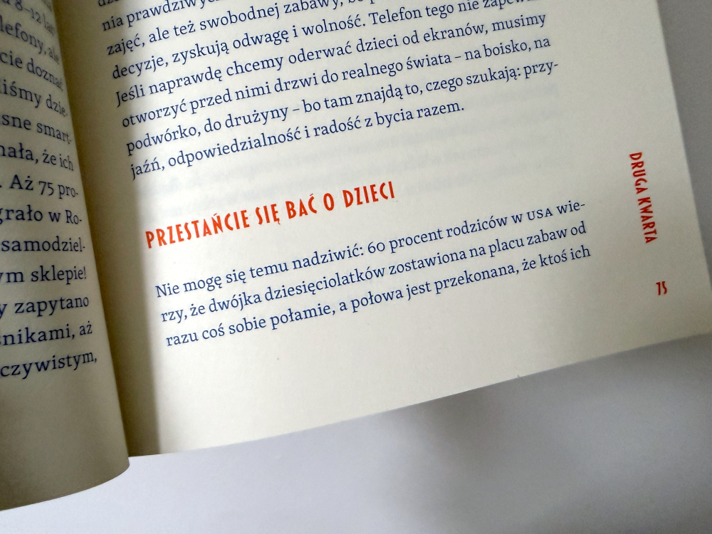 Przestańcie się bać o dzieci - książka Wyżej niż myślisz