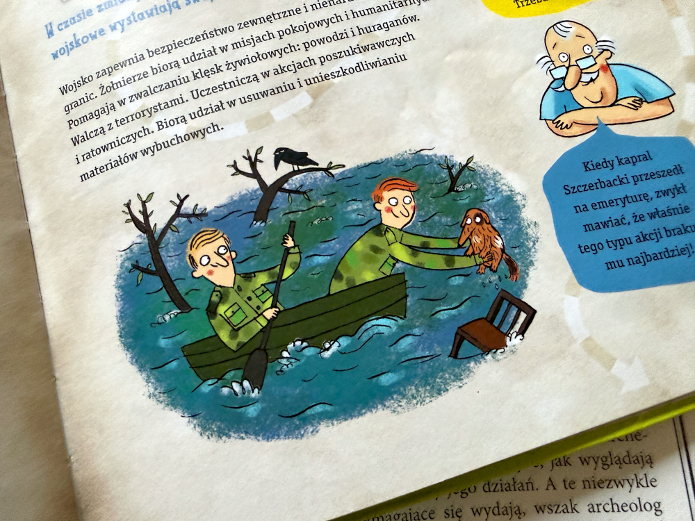 ilustracja z książki Nasza Paczka Niepodległa 