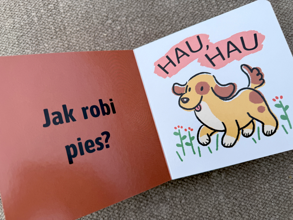 Nazywam dźwięki Na wsi - piesek robi hau hau