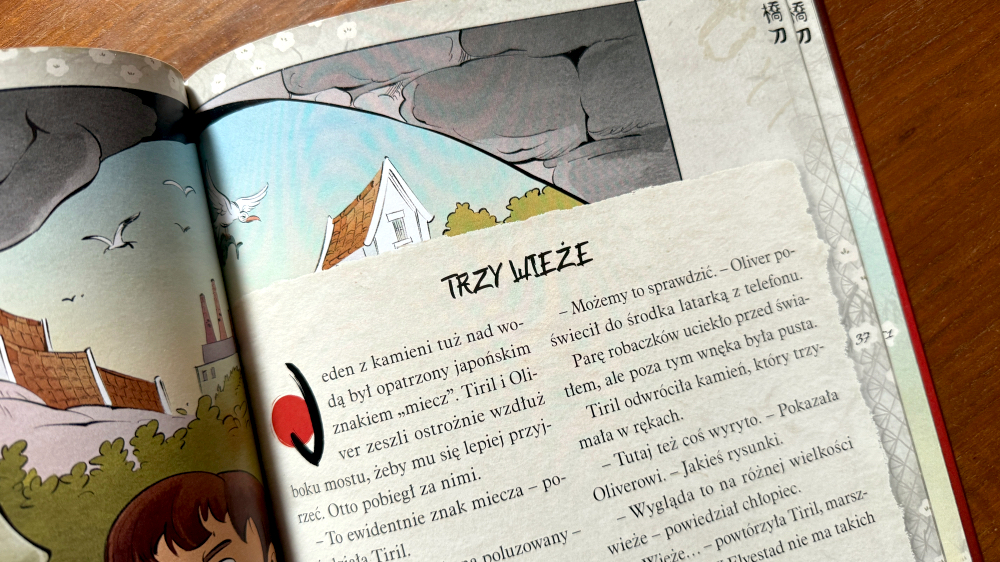 Rozdział Trzy Wieże z książki Operacja Miecz Samuraja