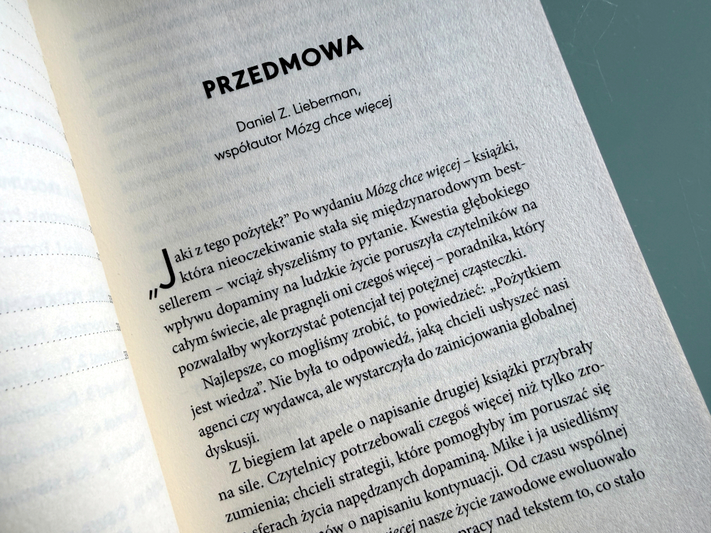 Przedmowa do książki paradoks dopaminy dla dorosłych czytelników