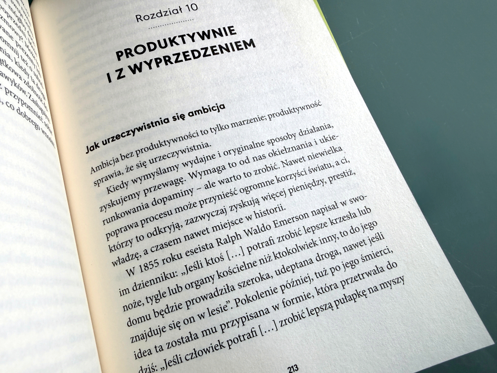 Produktywnie i z wyprzedzeniem - jak nie dać się dopminaie 