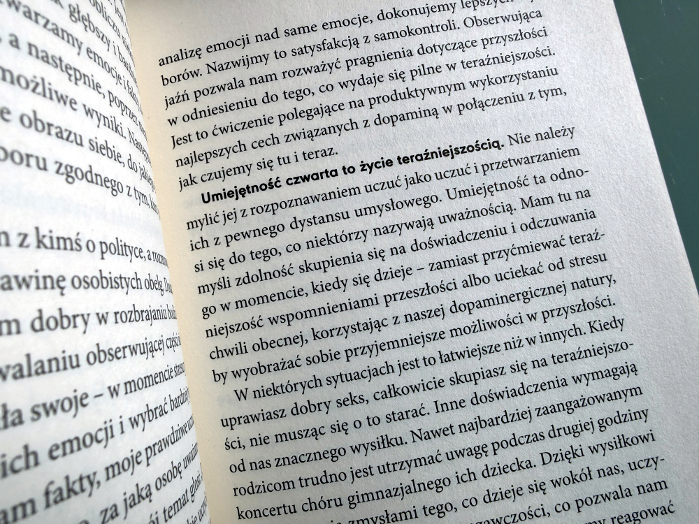 Umiejętność życia teraźniejszością