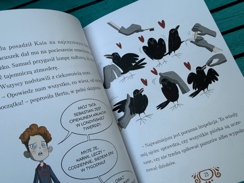 Opowieść o sześciu krukach w londyńskiej tower