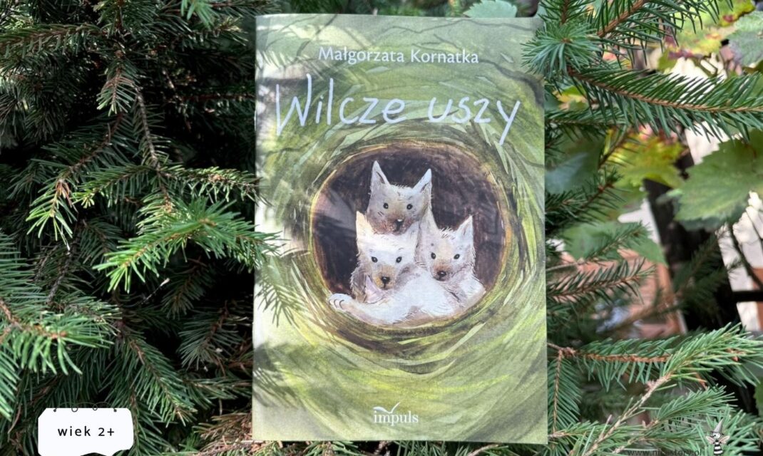 Okładka książki Wilcze uszy dla dzieci w wieku od 2 lat